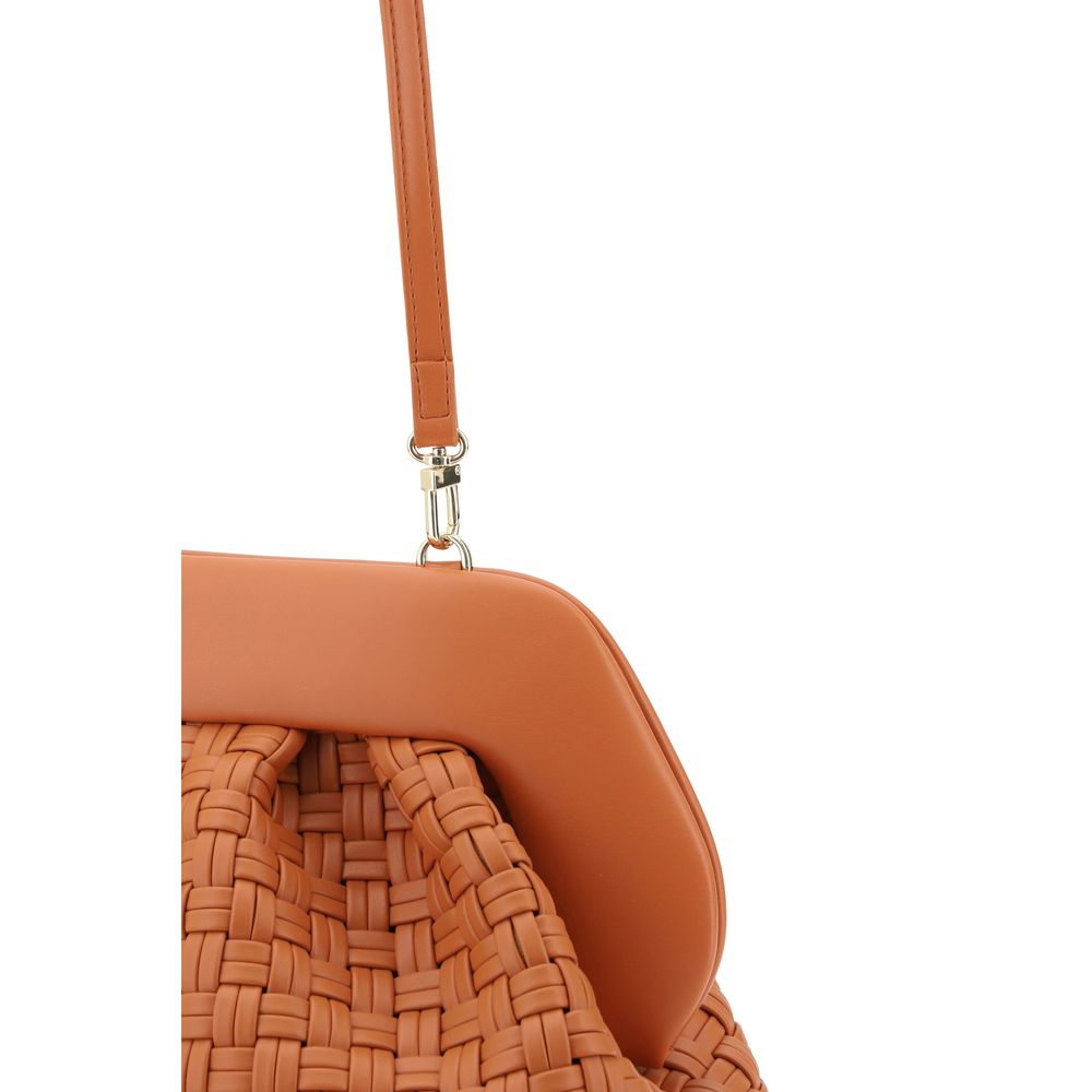 Tia Micro Weaved Shoulder Bag