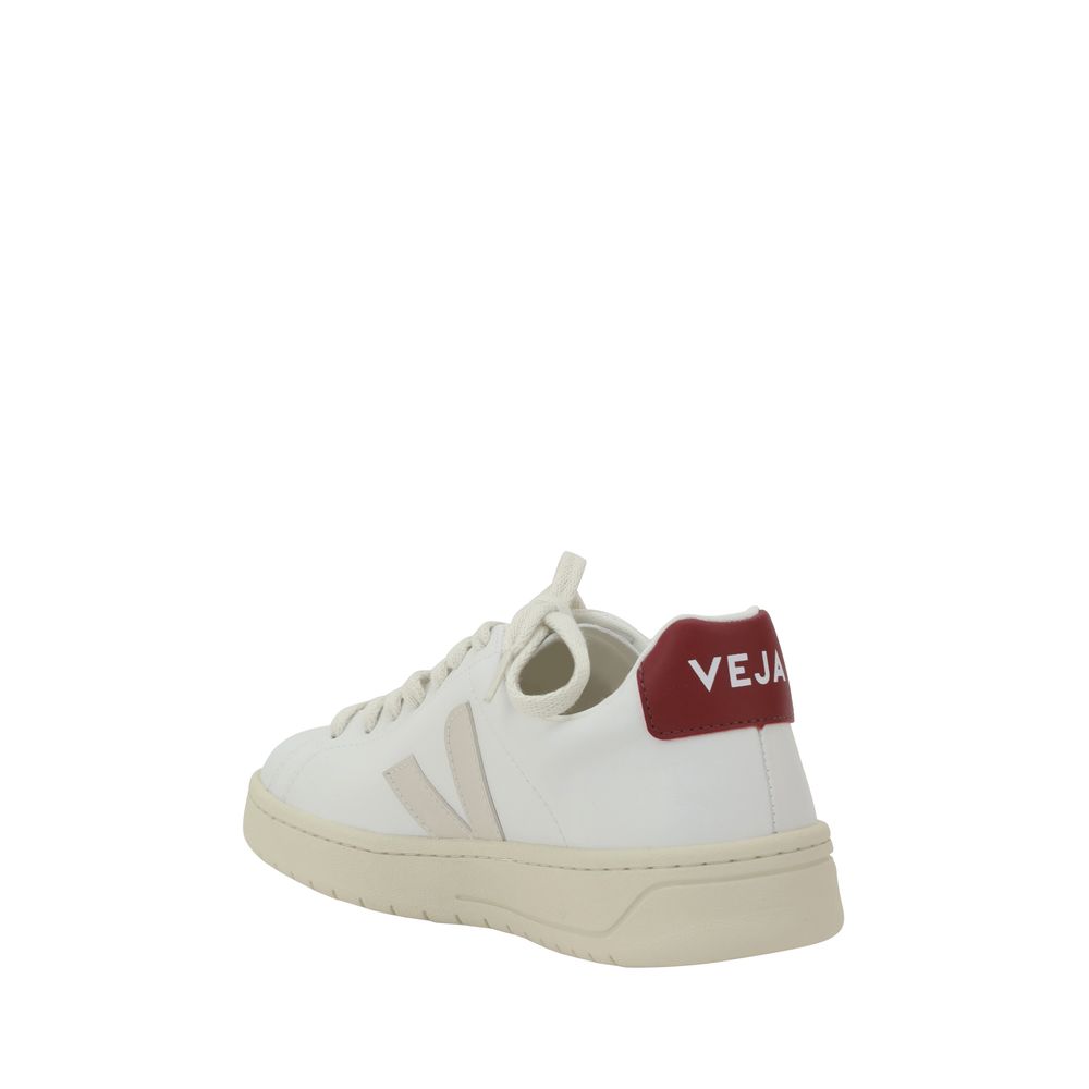 White Calf Leather Bos Taurus Low Top Sneakers