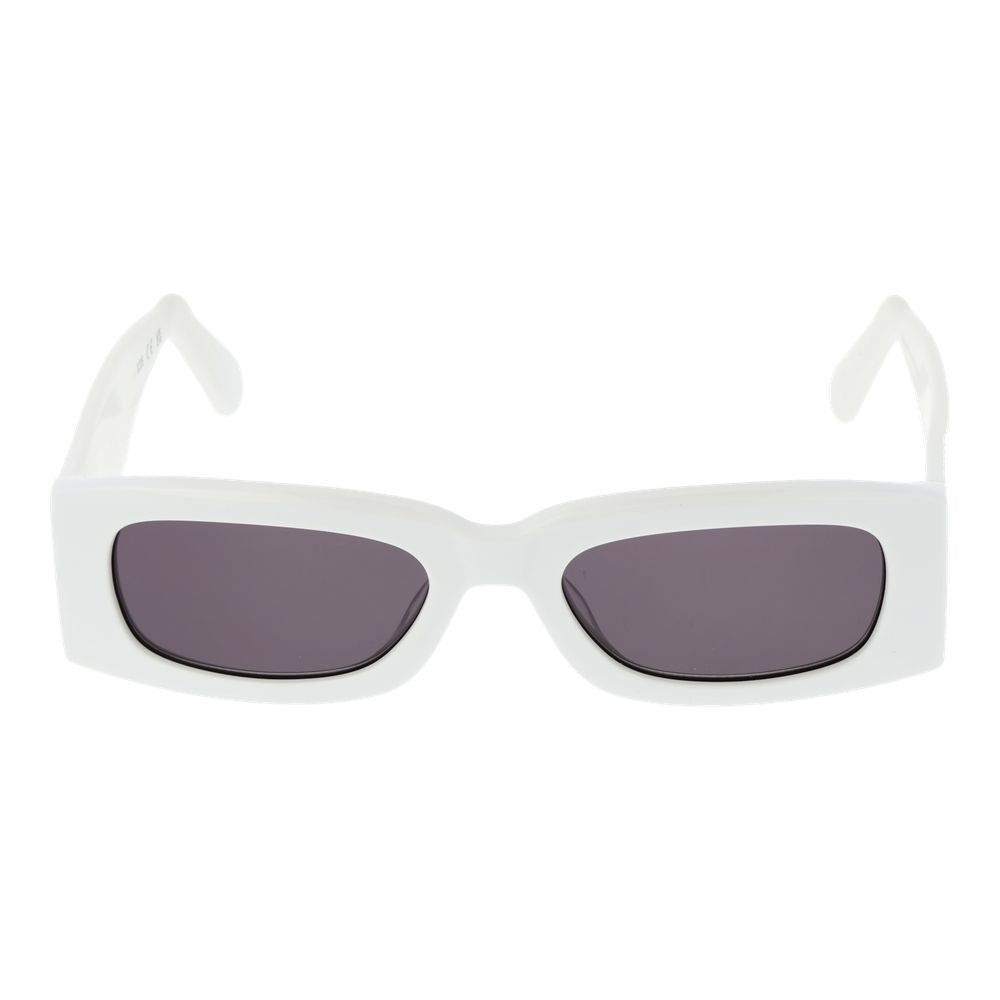 White Plastic Sunglasses