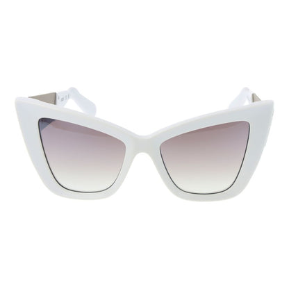 White Acetate Sunglasses