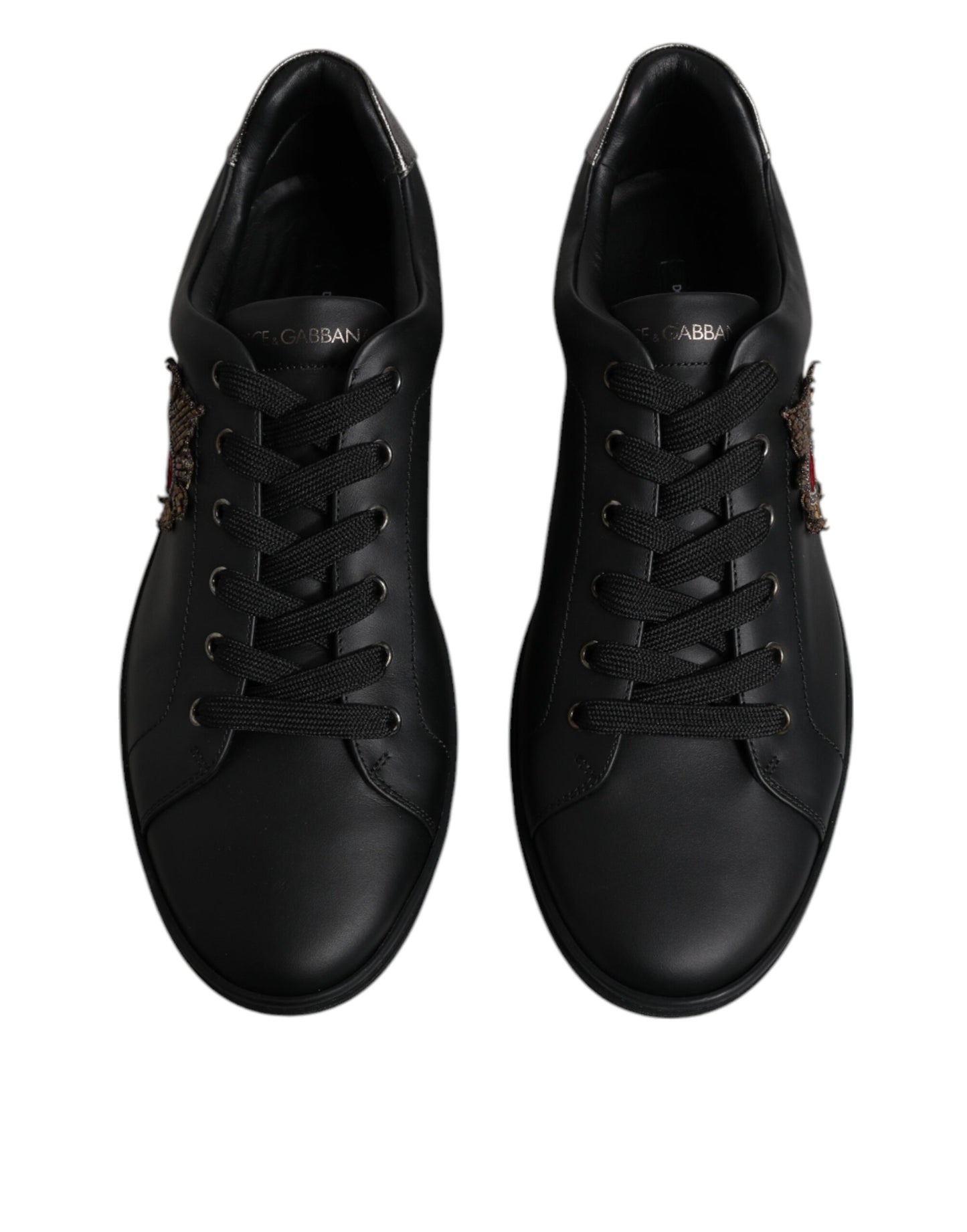 Black London Sacred Heart Sneakers Shoes