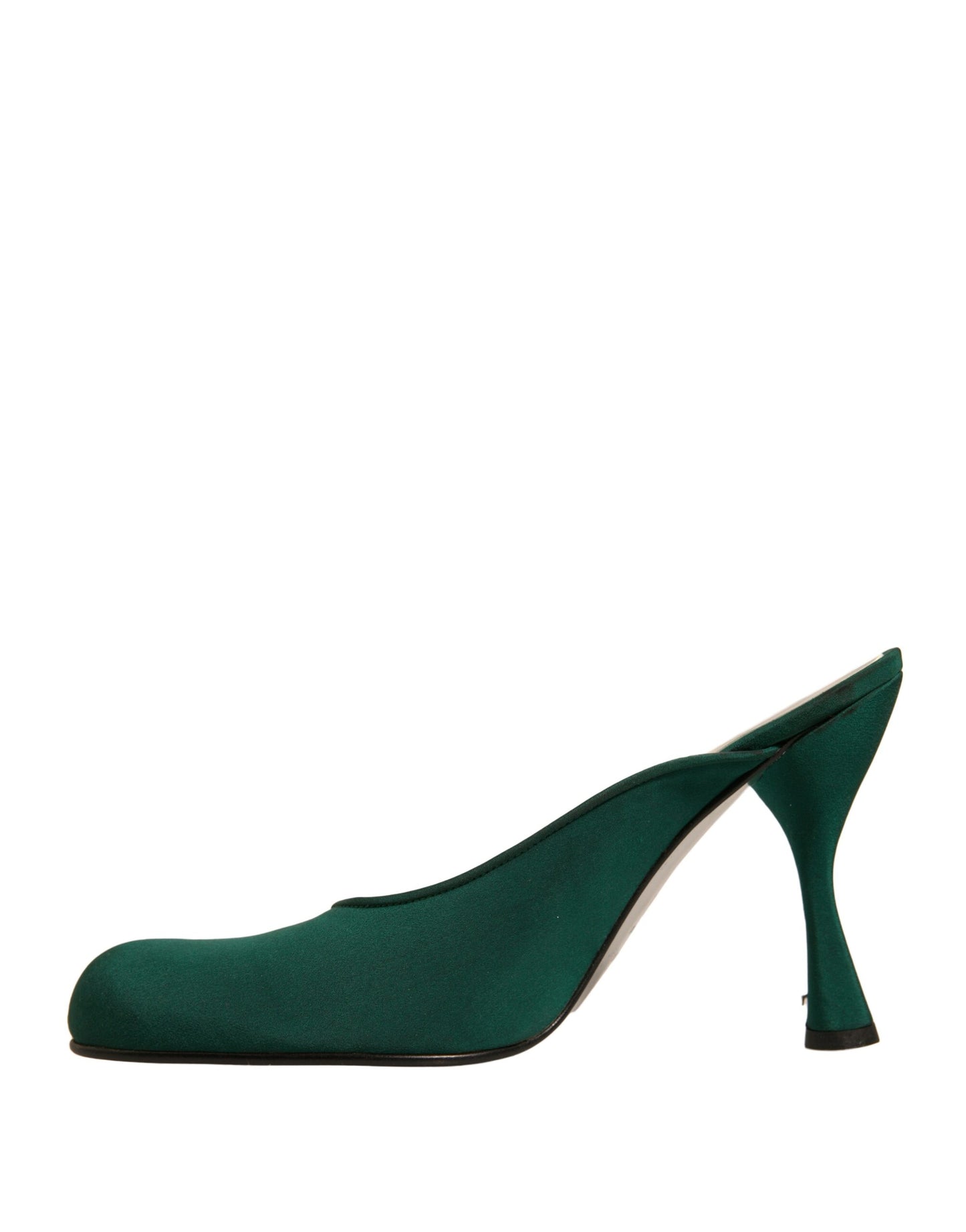 Green Suede Leather High Heel Pumps Shoes