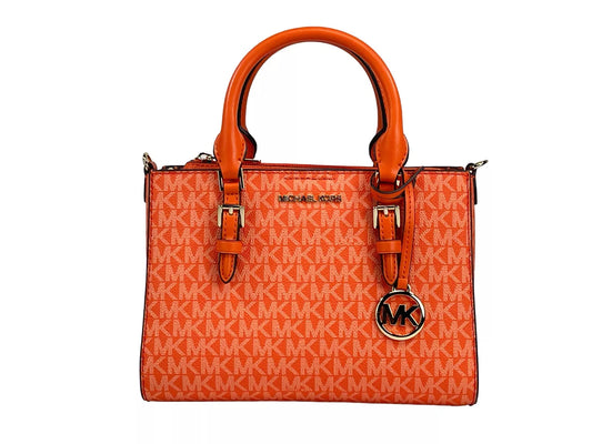 Charlotte 3 in 1 Satchel Bag Crossbody Poppy Orange