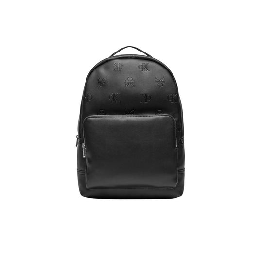 Black Polyethylene Backpack