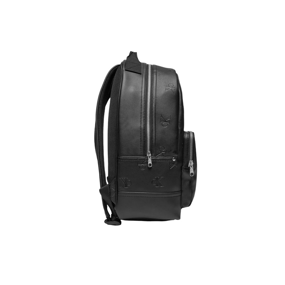 Black Polyethylene Backpack