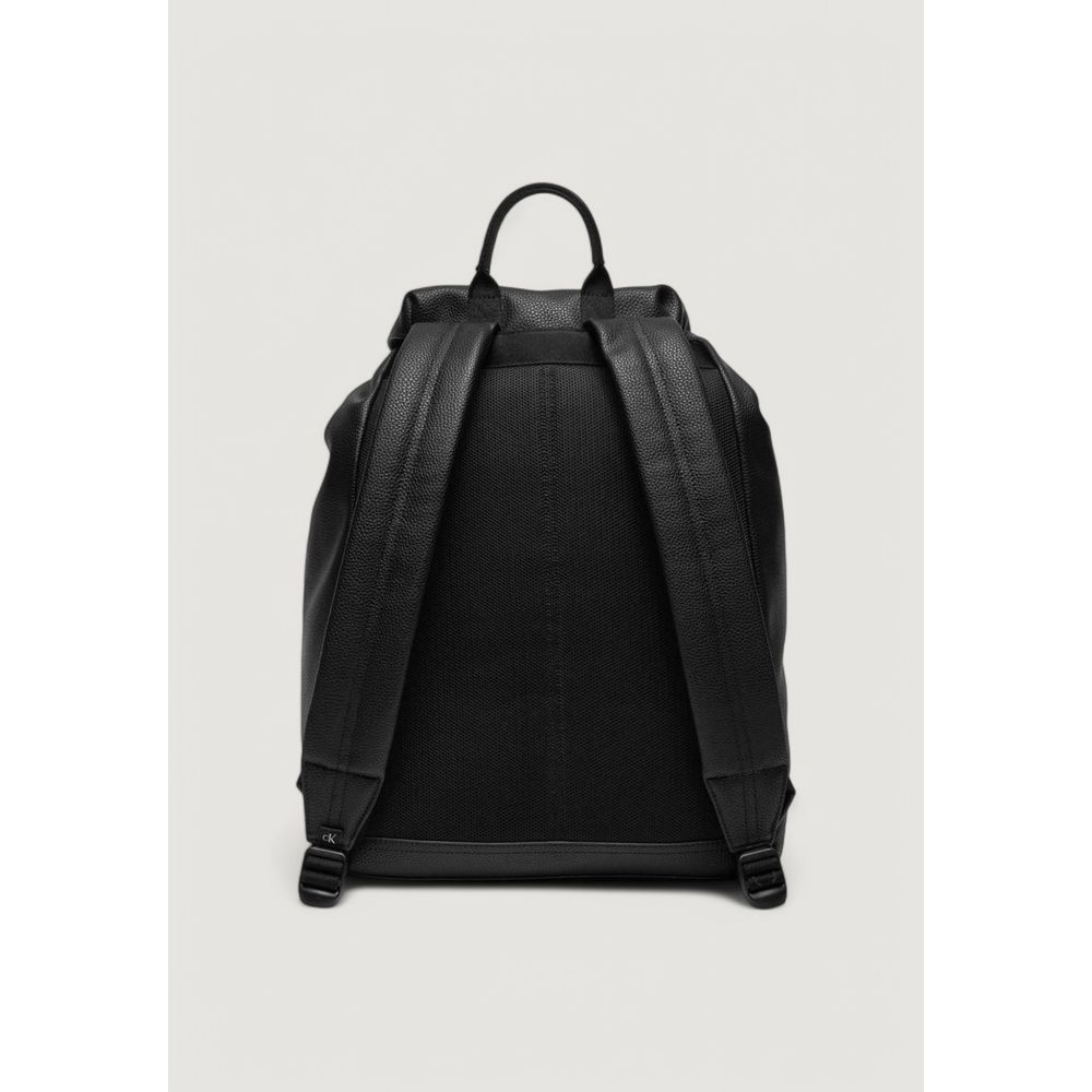 Black Polyethylene Backpack