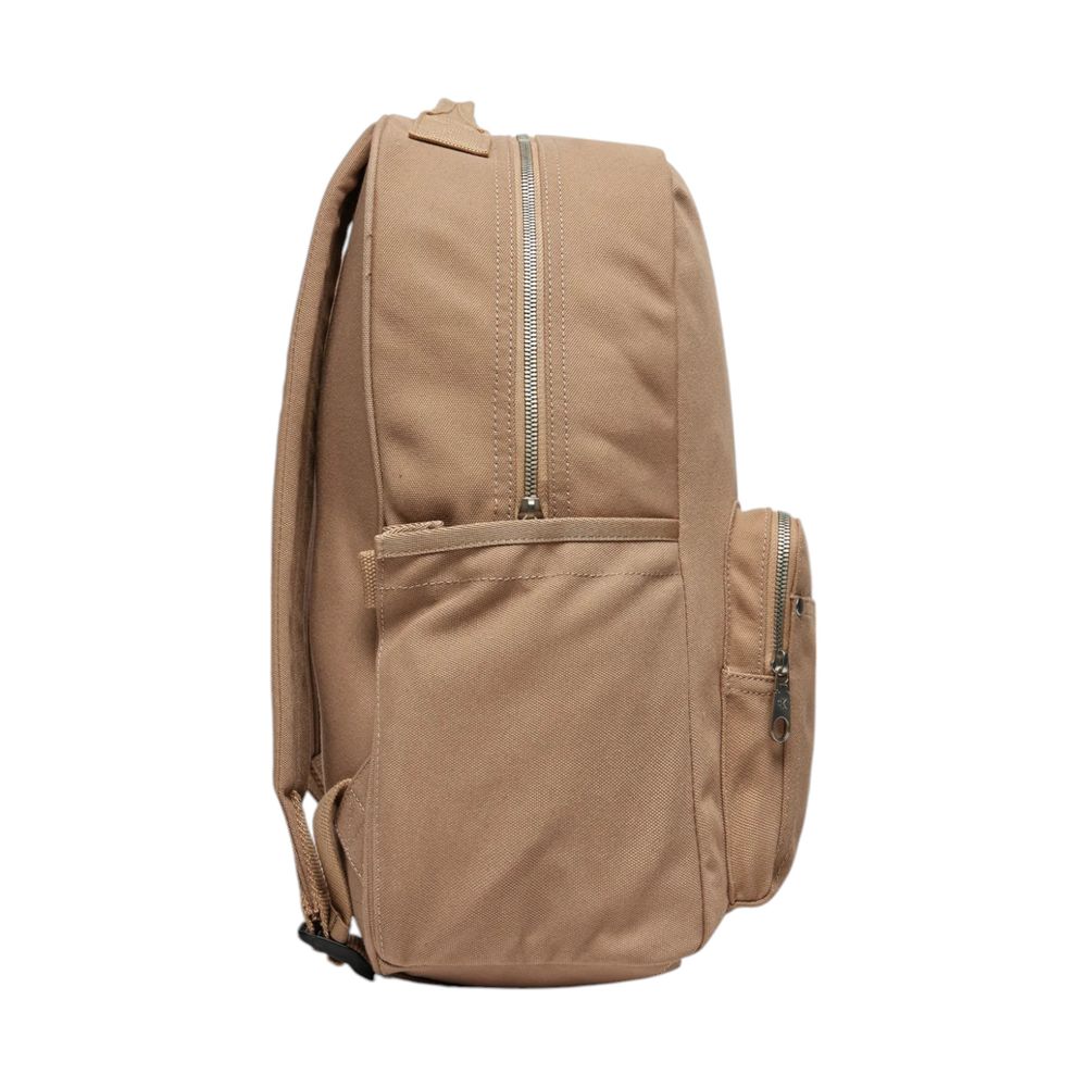 Beige Recycled Polyester Backpack