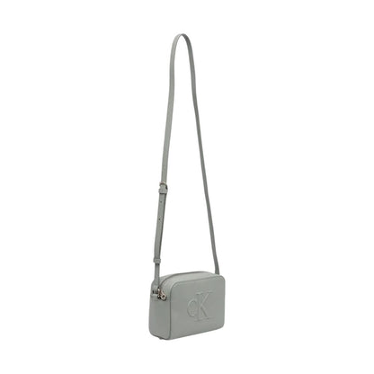 Gray Polyethylene Handbag