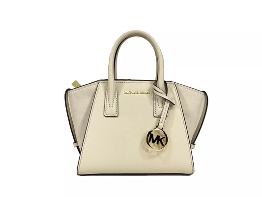 Avril XS Cream Satchel Crossbody Bag Purse