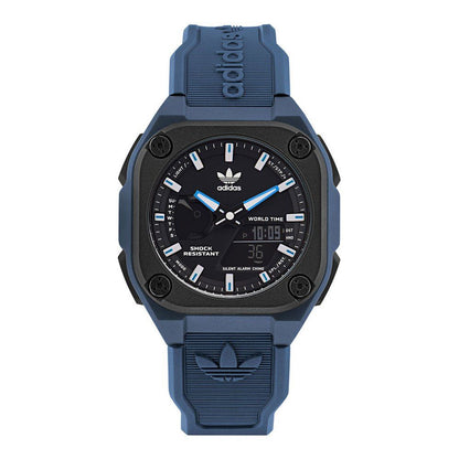 Blue Silicone Watch