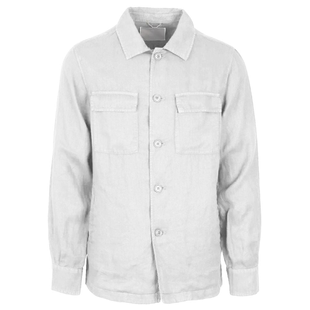 White Linen Shirt