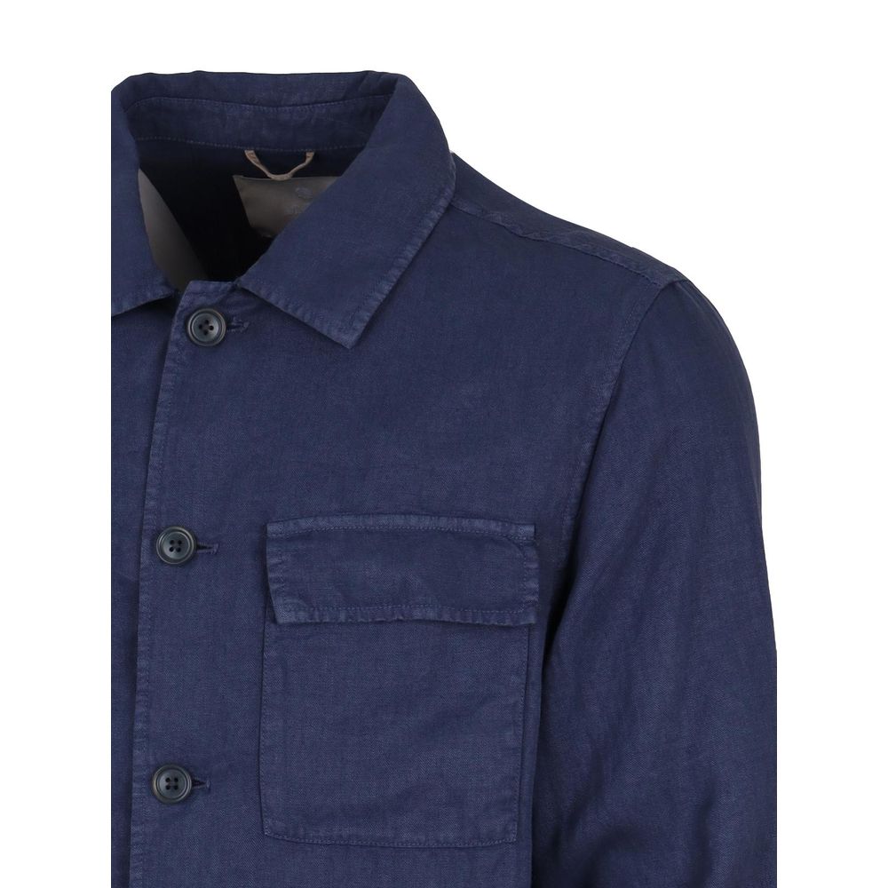 Blue Linen Shirt