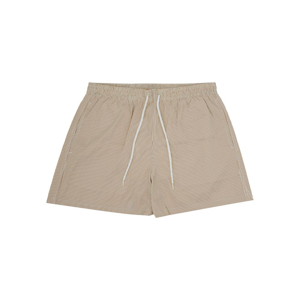 Beige Polyester Shorts