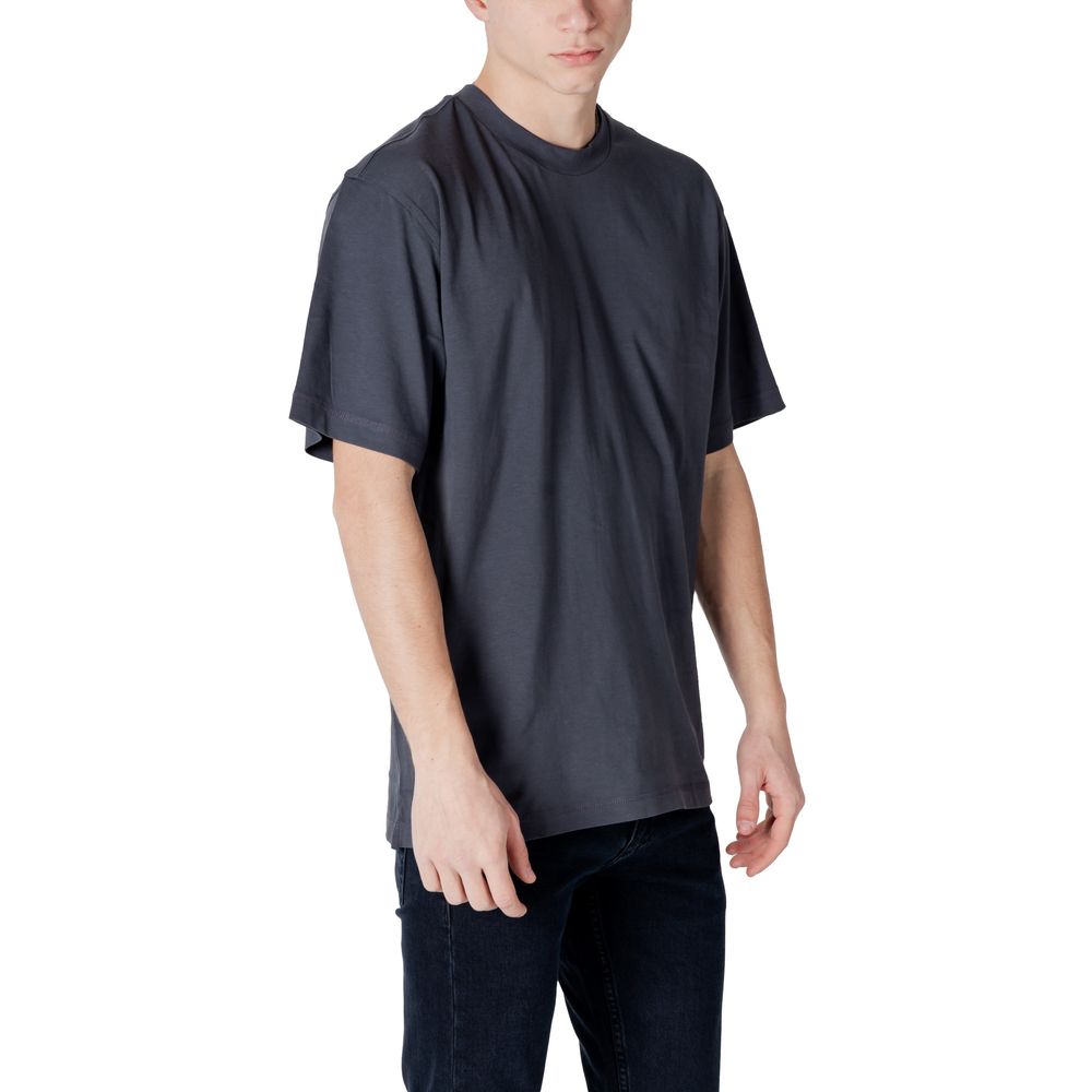 Gray Cotton T-Shirt