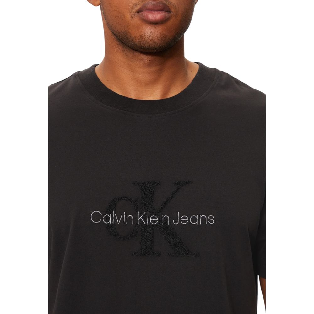 Black Cotton T-Shirt