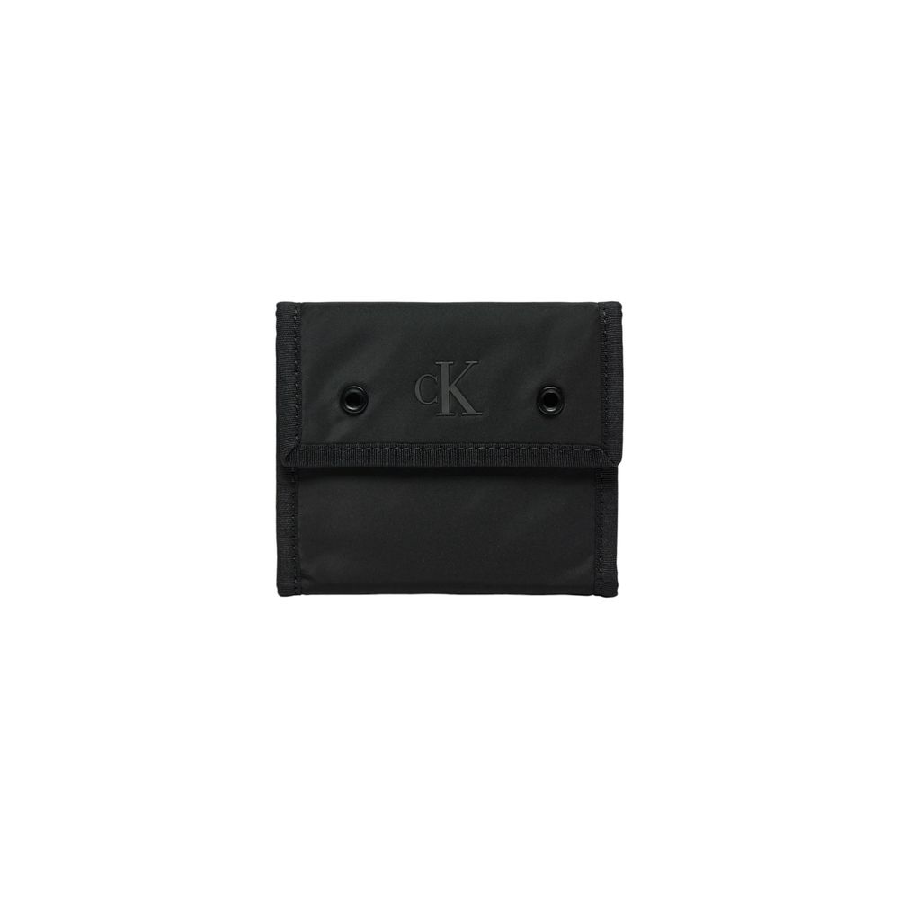 Black Recycled Polyester Wallet