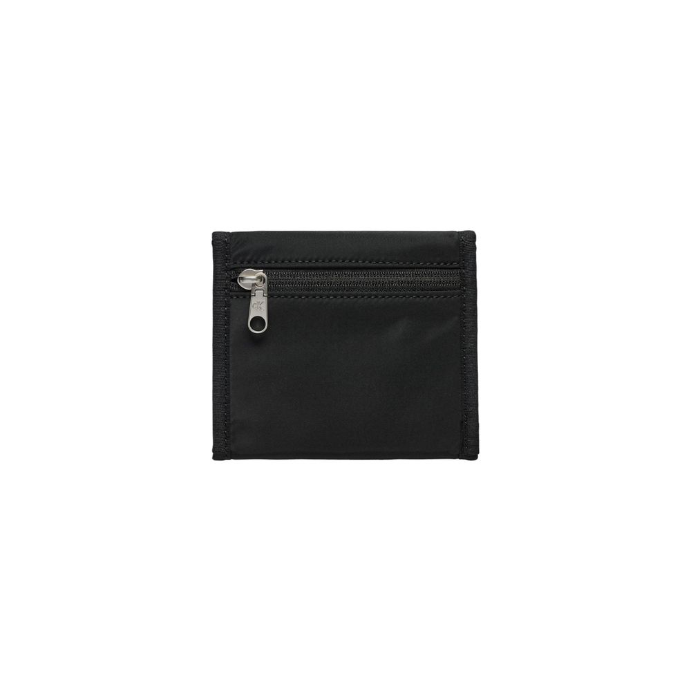 Black Recycled Polyester Wallet