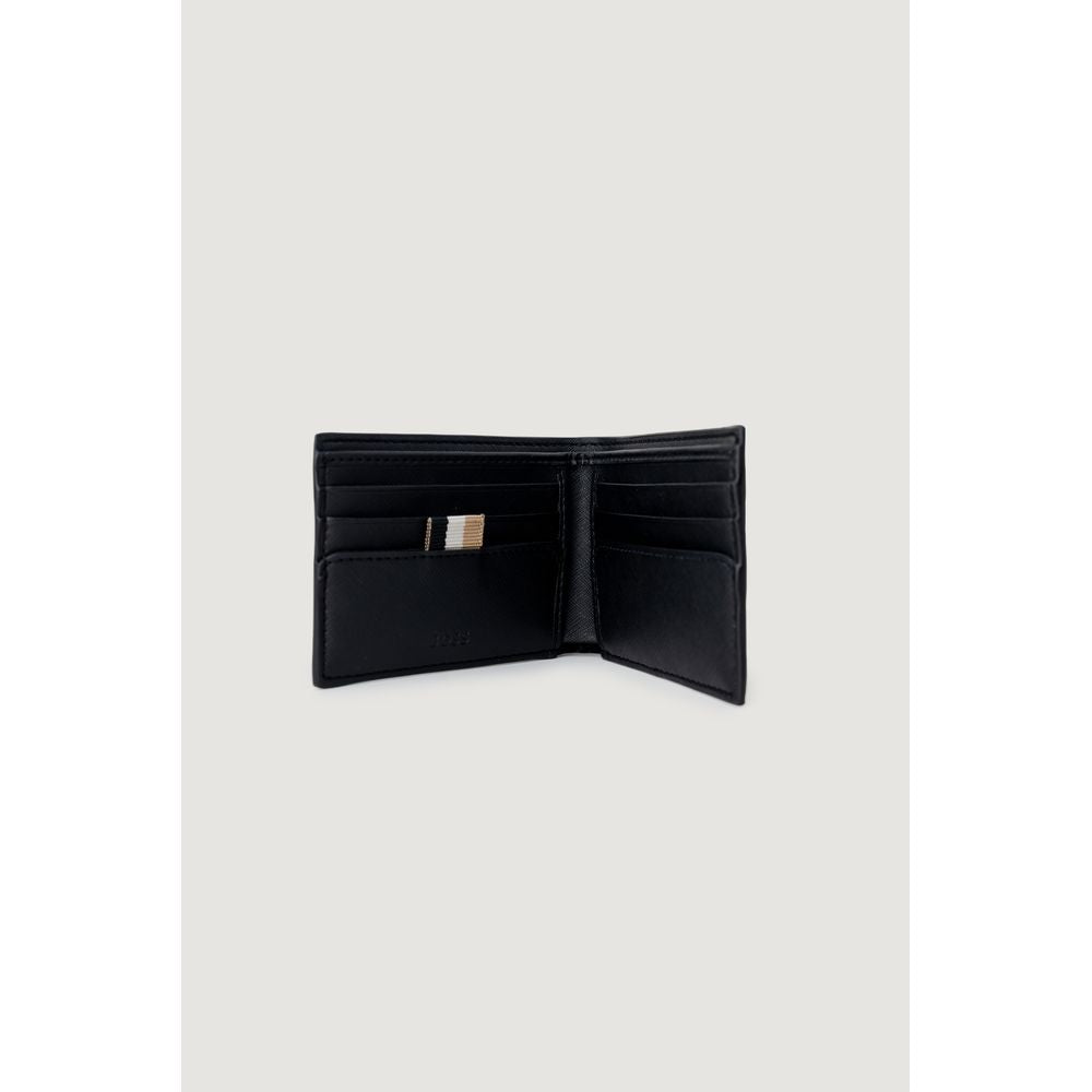 Black Polyester Wallet