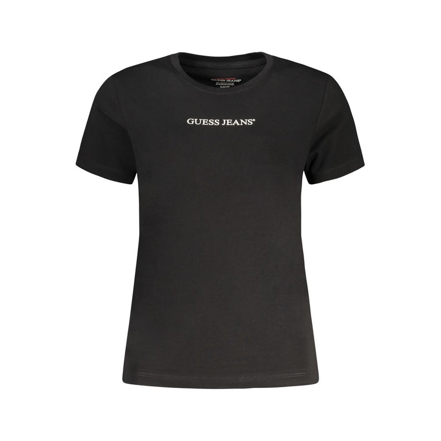 Black Cotton Tops & T-Shirt