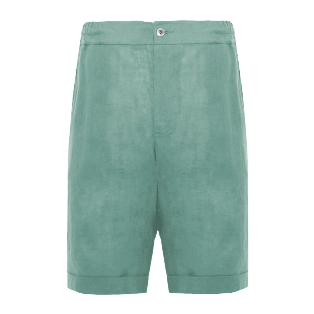 Green Linen Short