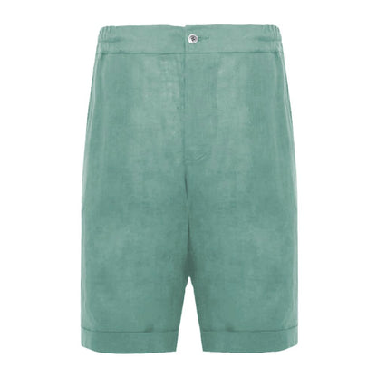 Green Linen Short