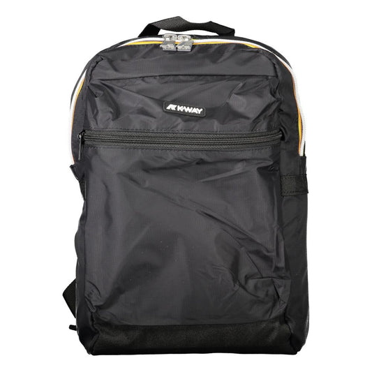 Black Polyamide Men Backpack