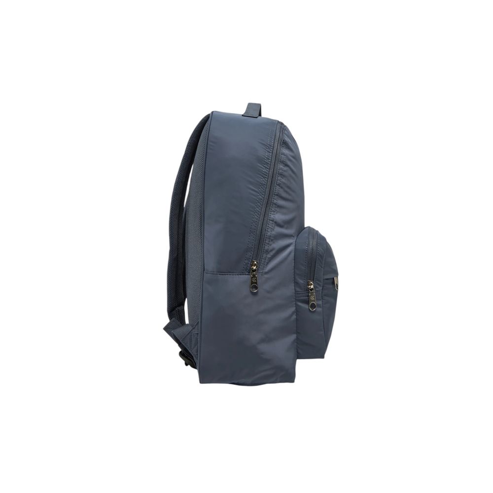 Blue Recycled Polyester Backpack