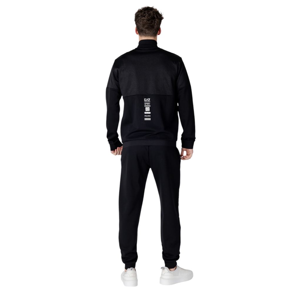 Black Cotton Sweatsuit