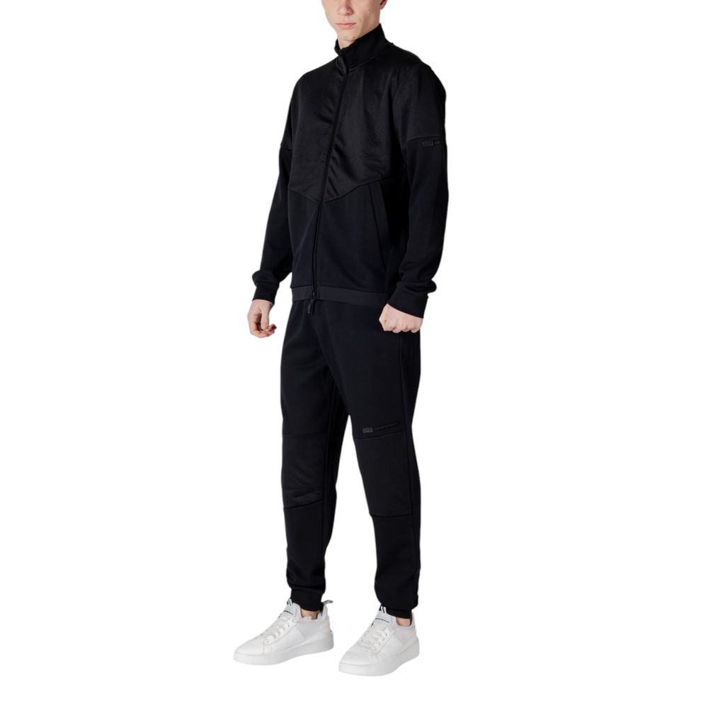 Black Cotton Sweatsuit