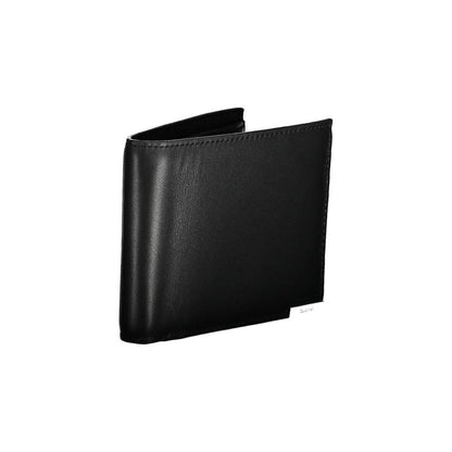 Black Leather Men Wallet