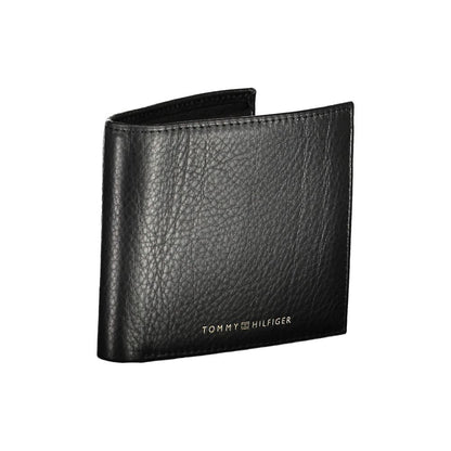 Black Leather Men Wallet