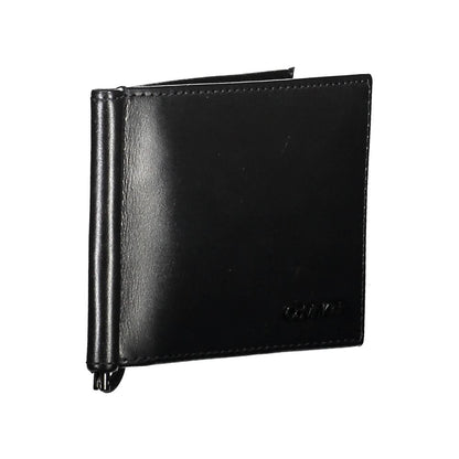 Black Leather Men Wallet