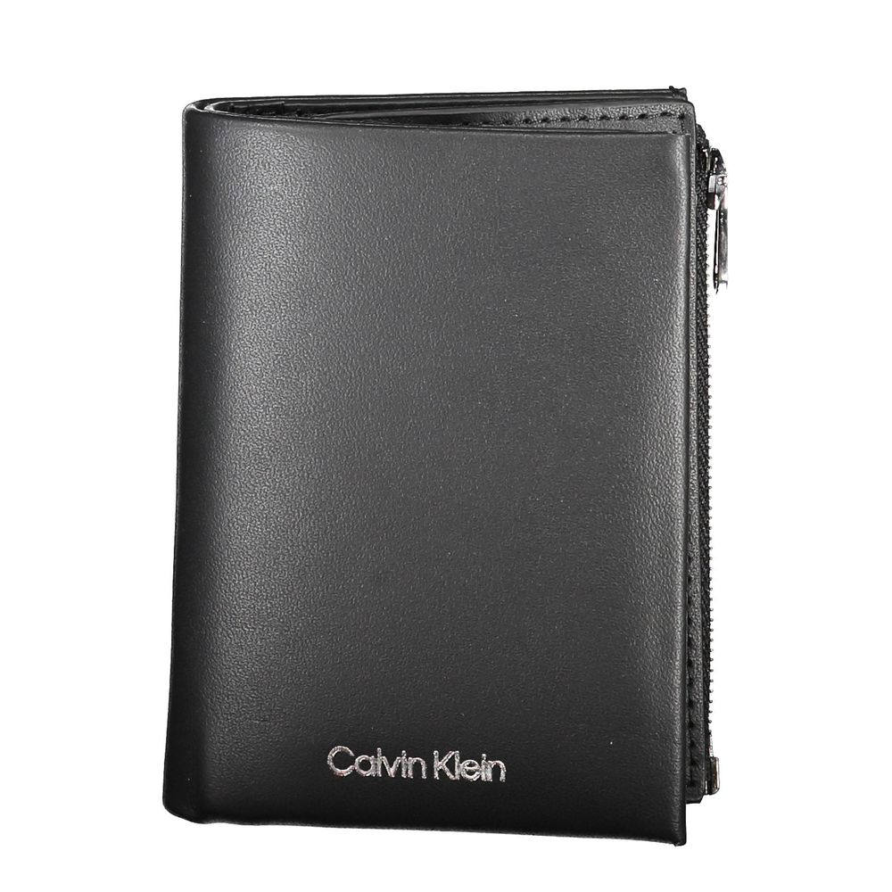 Black Leather Men Wallet