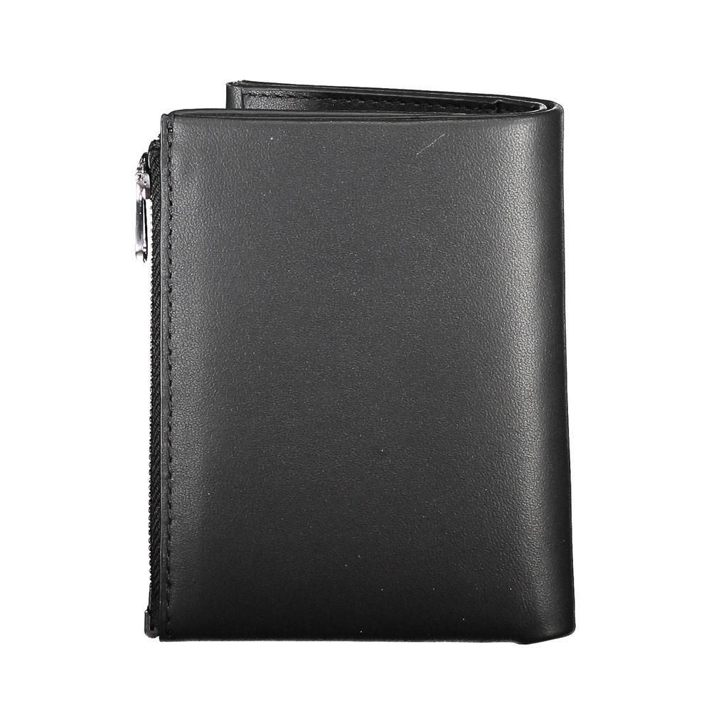 Black Leather Men Wallet