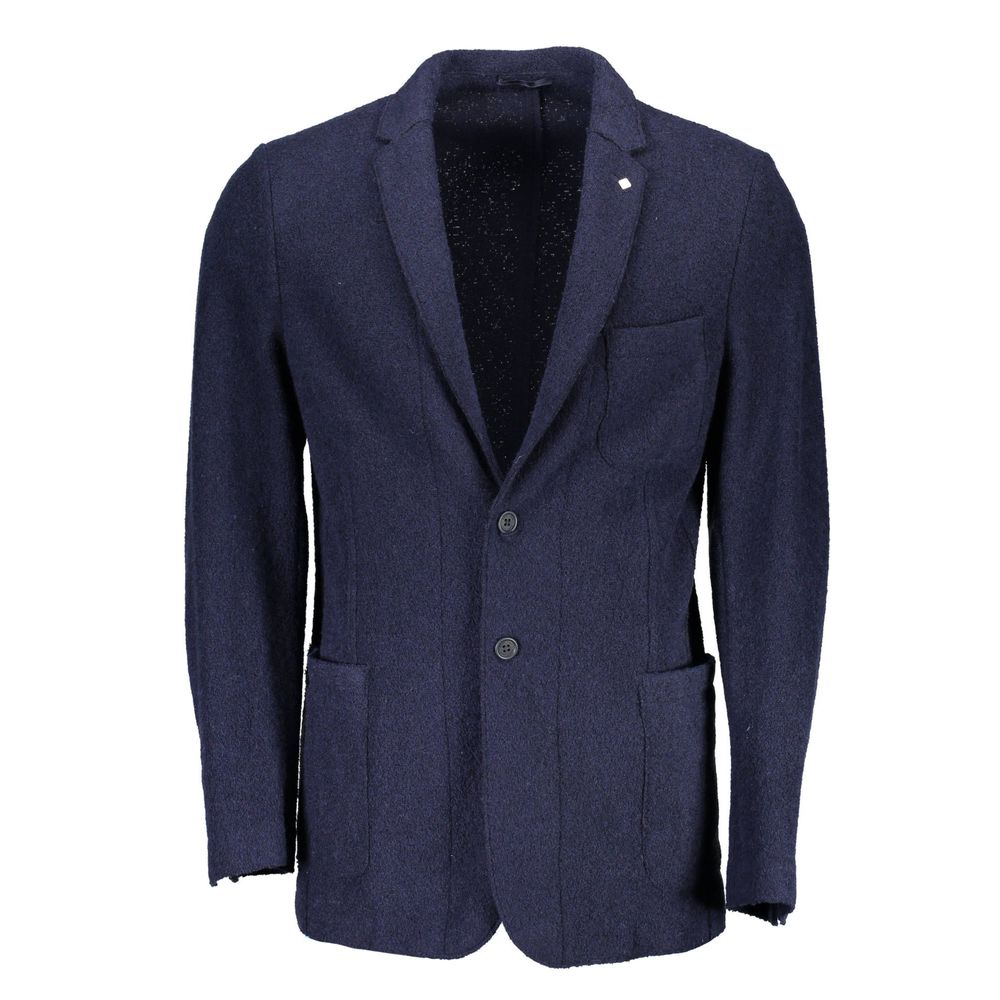 Blue Wool Blazer