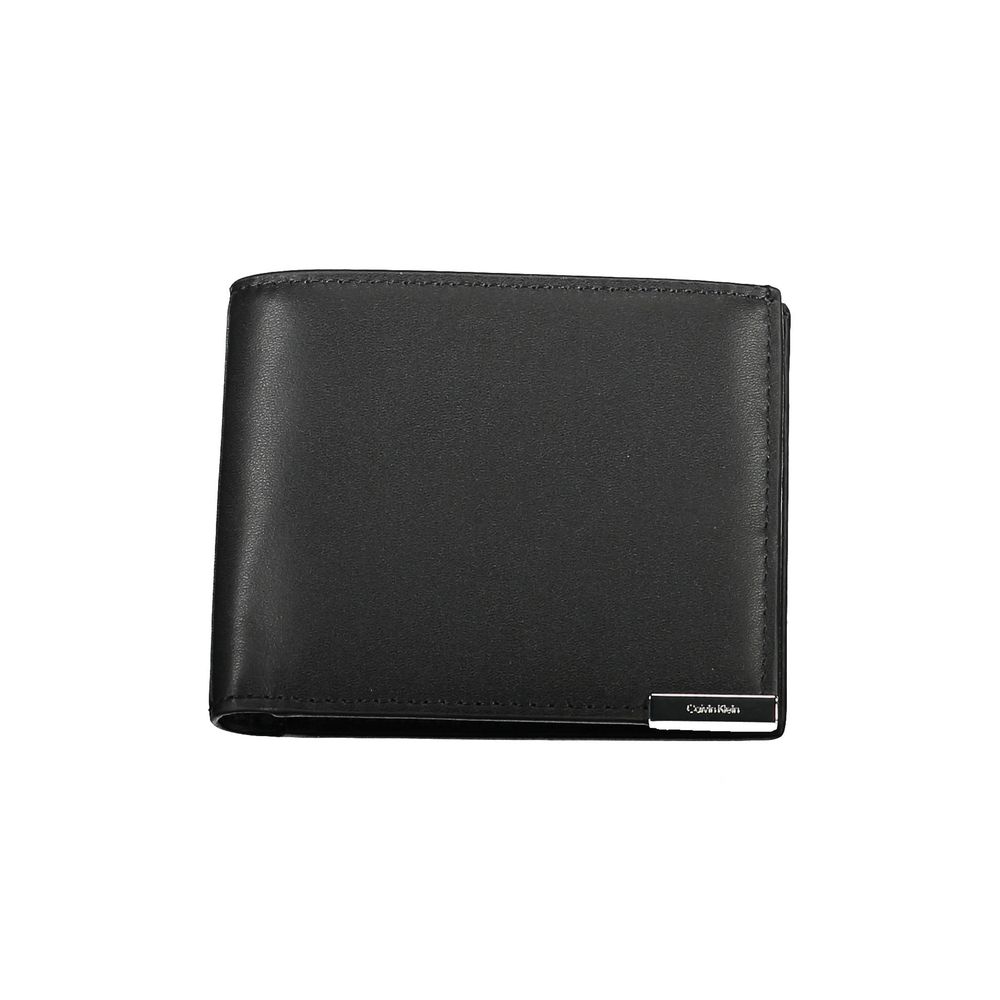 Black Polyethylene Men Wallet