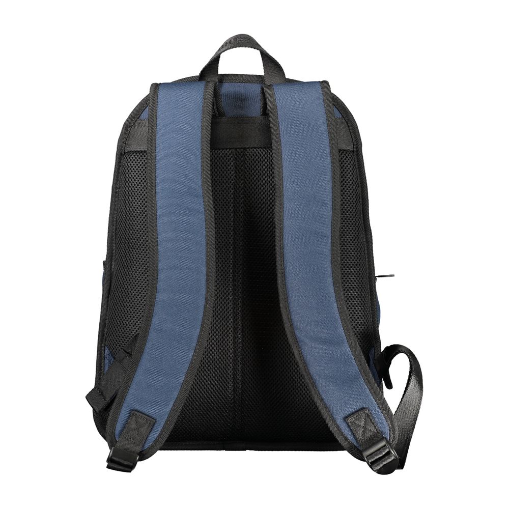 Blue Polyester Backpack