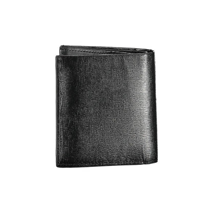 Black Leather Mens Wallet