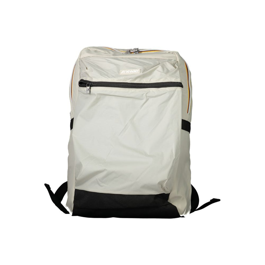 Gray Polyamide Men Backpack