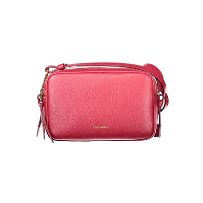 Red Leather Women Handbag