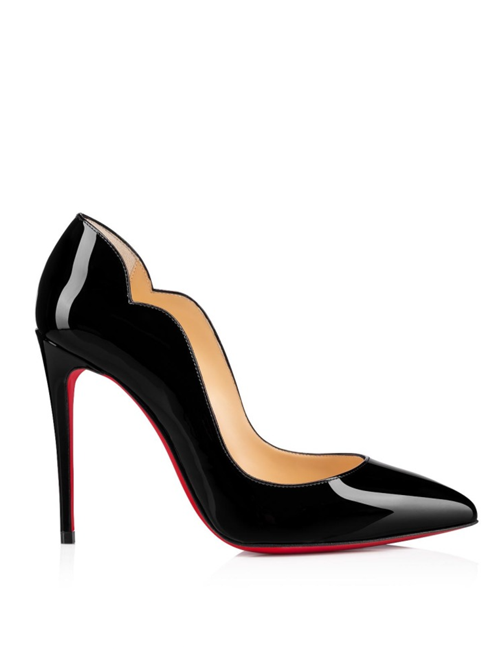 Black Patent Leather Hot Chick Pumps 100