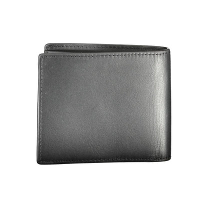 Black Leather Men Wallet