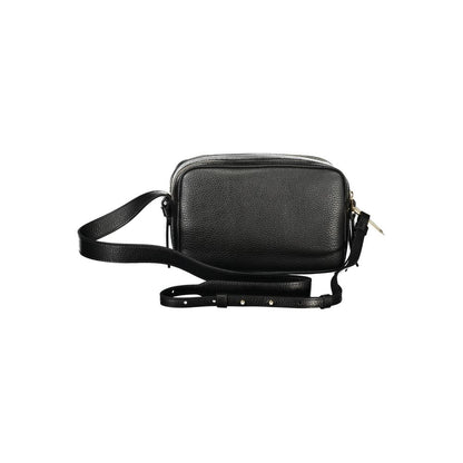 Black Leather Women Handbag