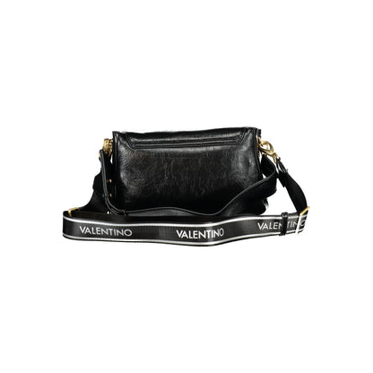 Black Polyethylene Women Handbag