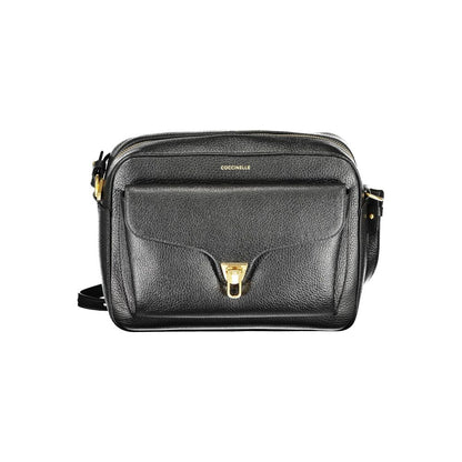 Black Leather Women Handbag