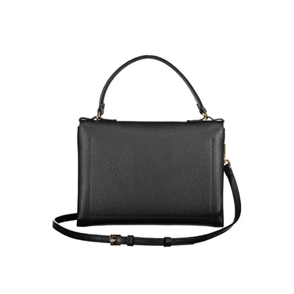 Black Leather Women Handbag