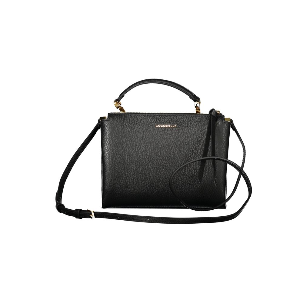 Black Leather Women Handbag