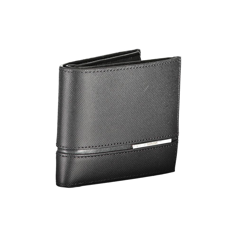 Black Leather Men Wallet