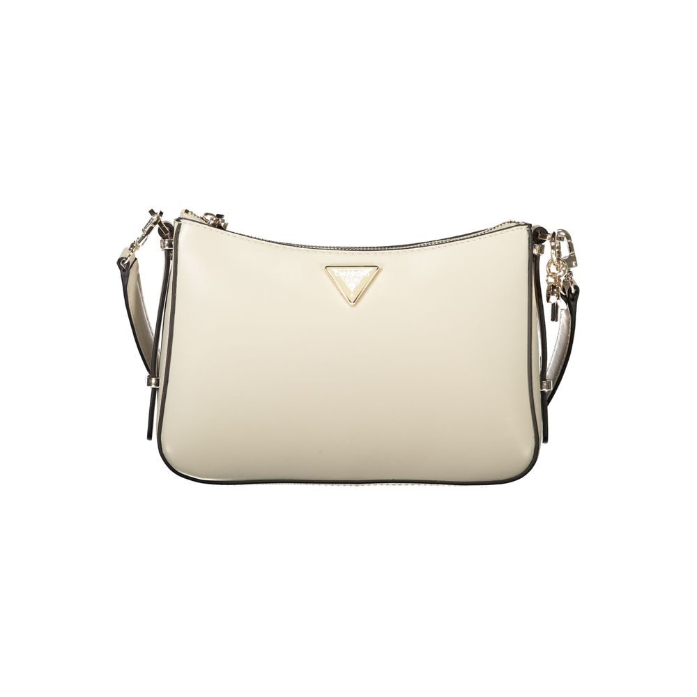 Beige Polyethylene Handbag