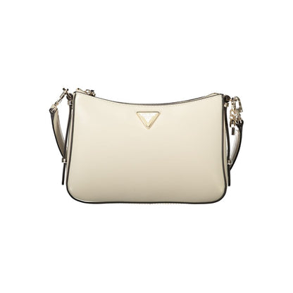 Beige Polyethylene Handbag